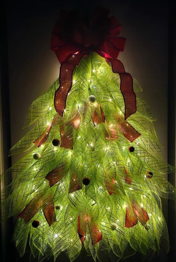 🔥Hot Sale 40% OFF-🎄Handmade Christmas Tree Wreath for Front Door - Image 3