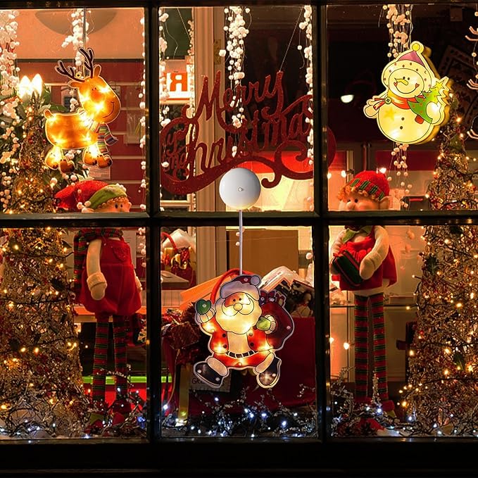 🎄Christmas Window Hanging Lights 🌟 - Image 13