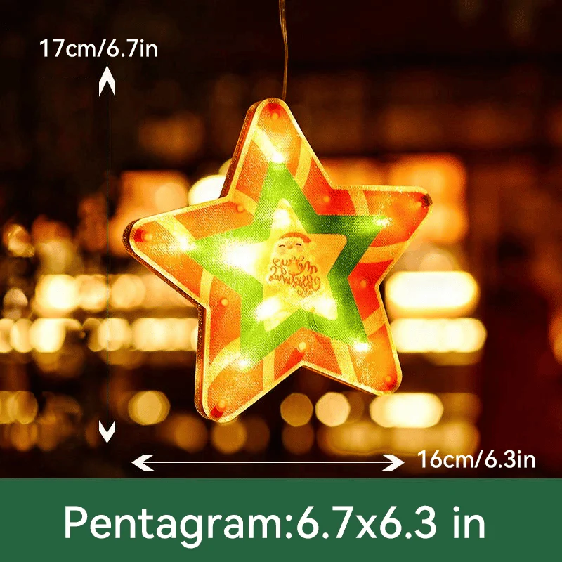 🎄Christmas Window Hanging Lights 🌟 - Image 9