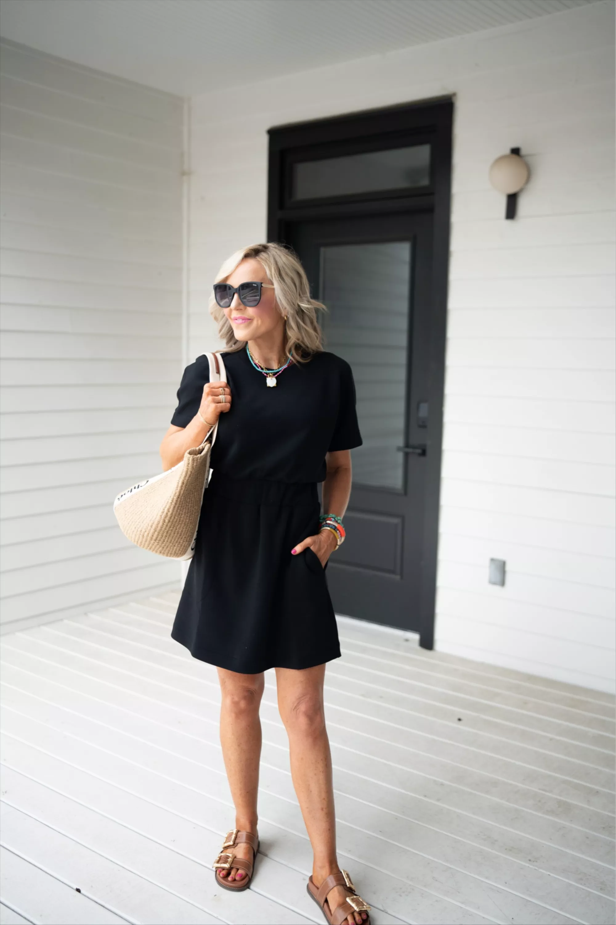 Cinched T-Shirt Dress(BUY 2 FREE SHIPPING) - Image 7