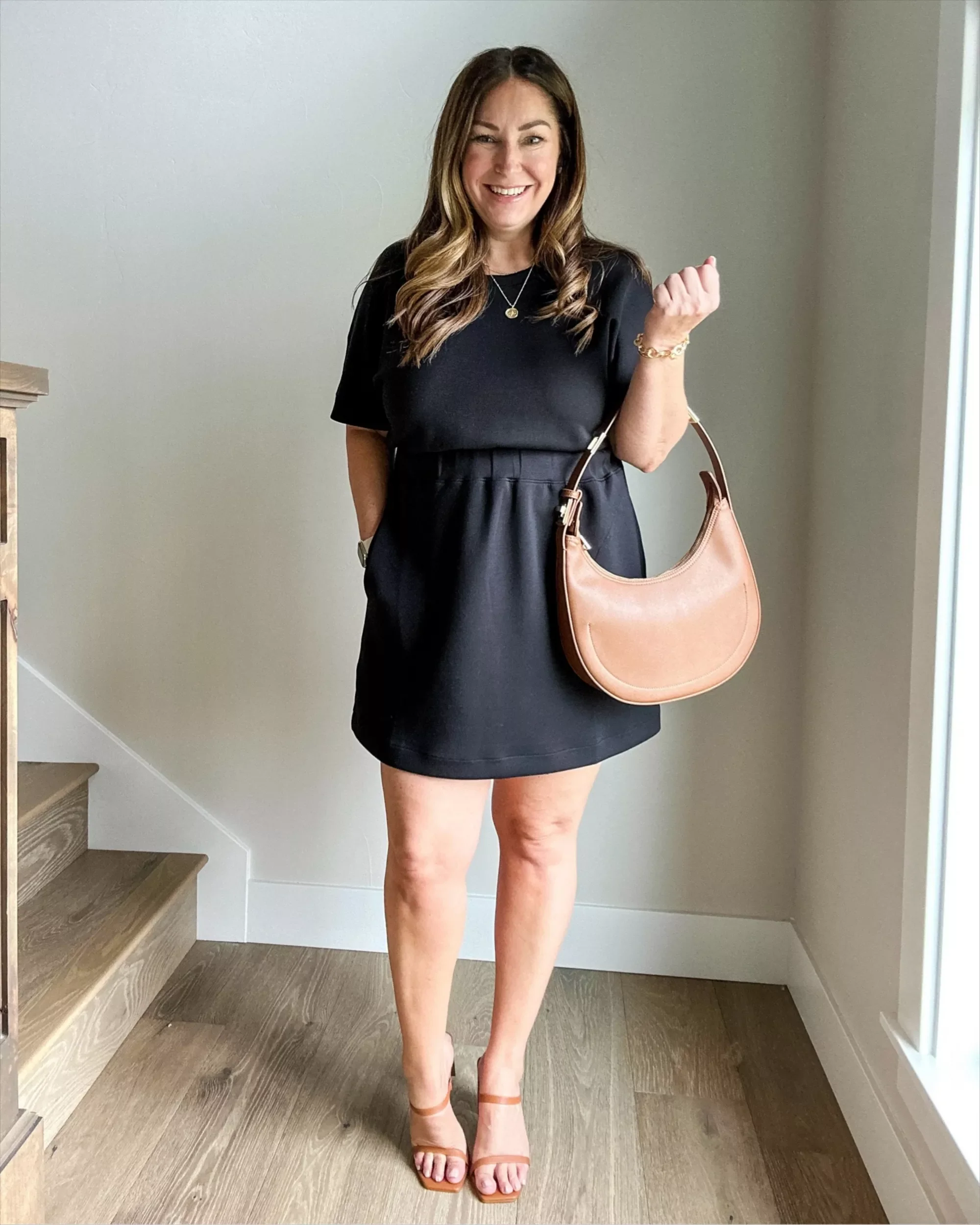 Cinched T-Shirt Dress(BUY 2 FREE SHIPPING) - Image 9