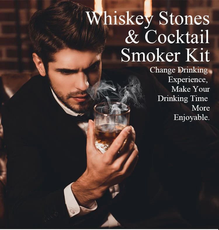 Cocktail Smoker with 8 flavors -Bourbon Whiskey Gifts for Men - Image 11