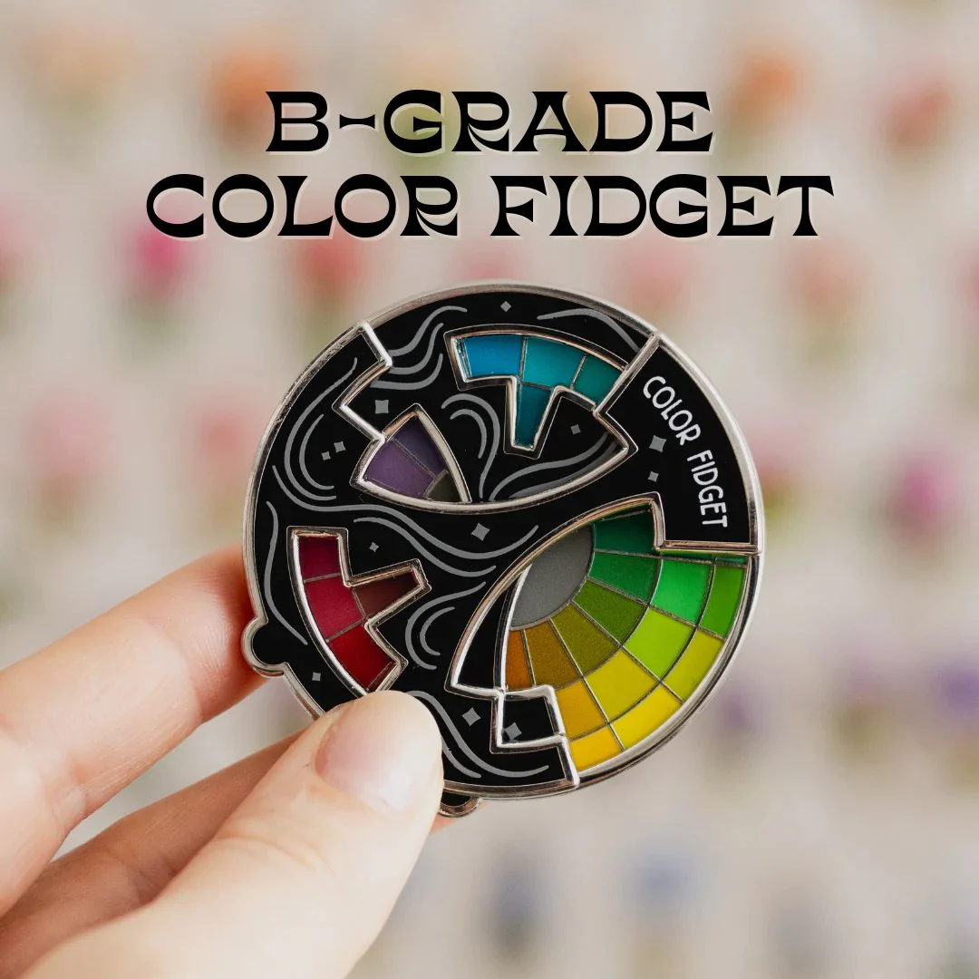 🌈Color Fidget Enamel Pin(✨A Wheel Of Twenty Hues) - Image 2