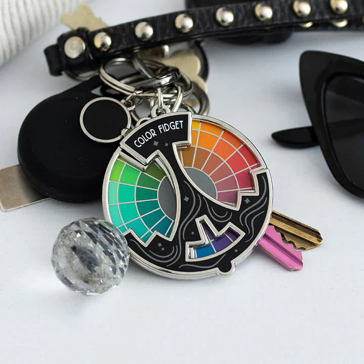 🌈Color Fidget Enamel Pin(✨A Wheel Of Twenty Hues) - Image 6