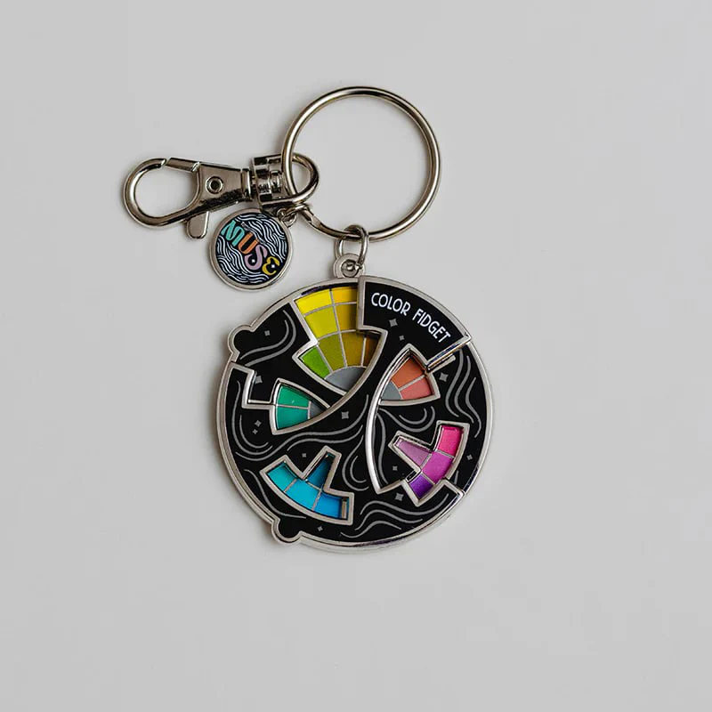🌈Color Fidget Enamel Pin(✨A Wheel Of Twenty Hues) - Image 9
