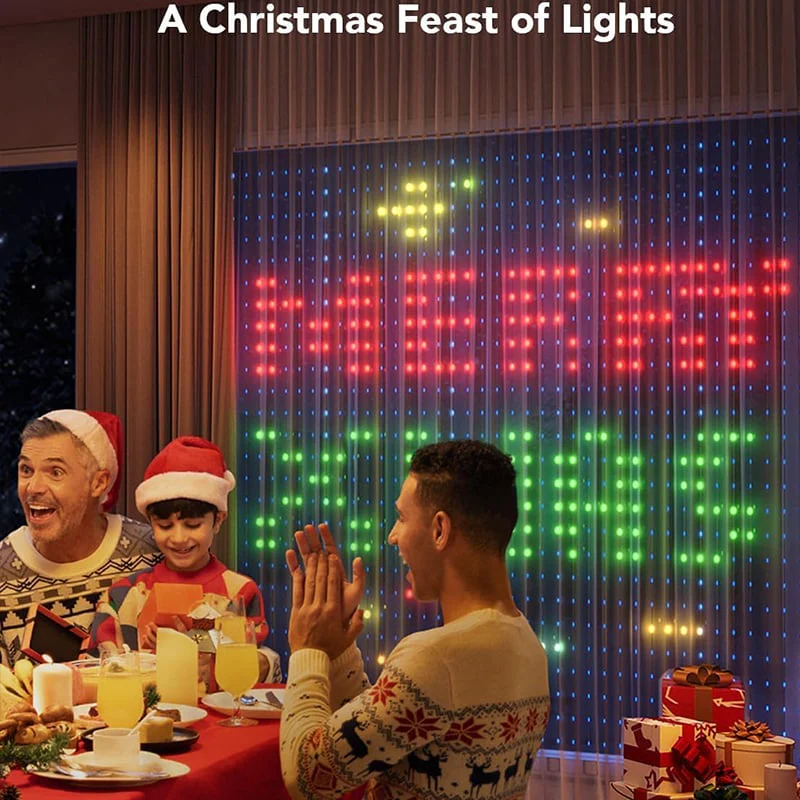 Color Waves LED Curtain Sync Lights - Image 13