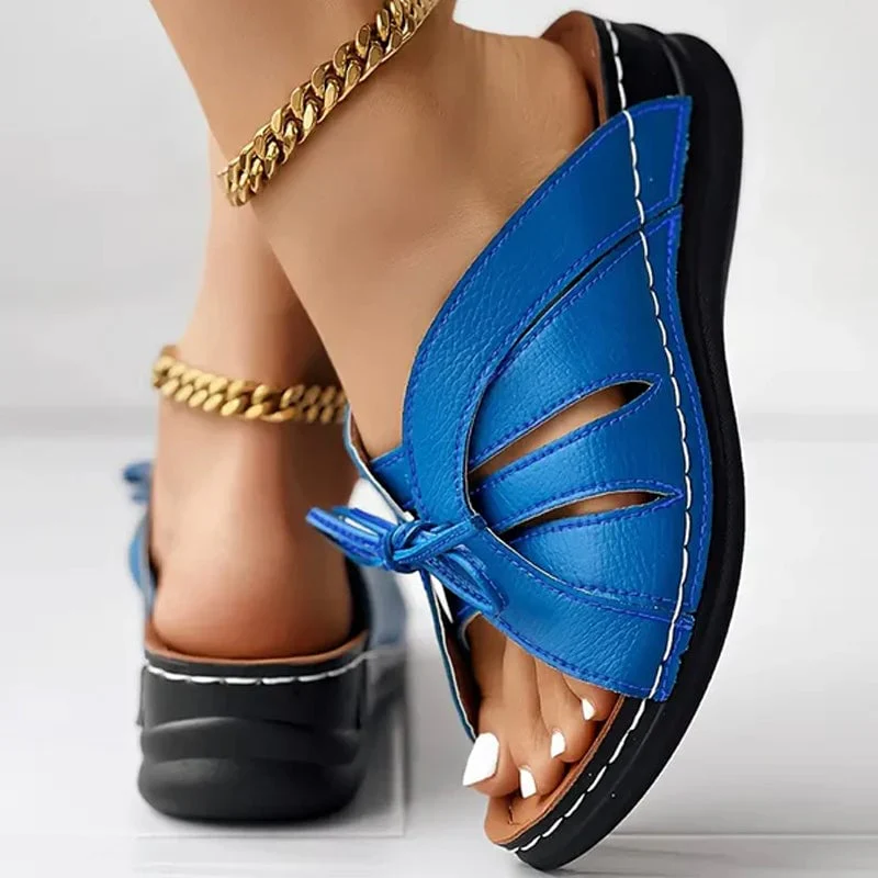 Comfortable Bow Sandals For Women - Image 6