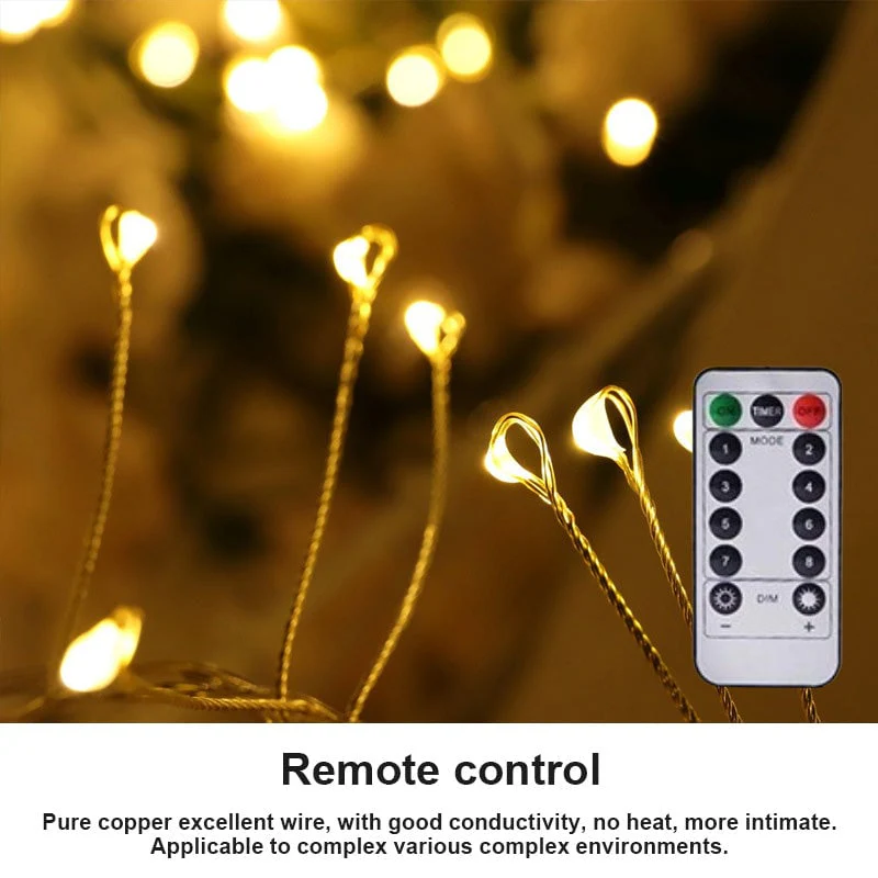 ✨SALE 49% OFF!!!✨✨Copper Wire Firecracker Light String - Image 9