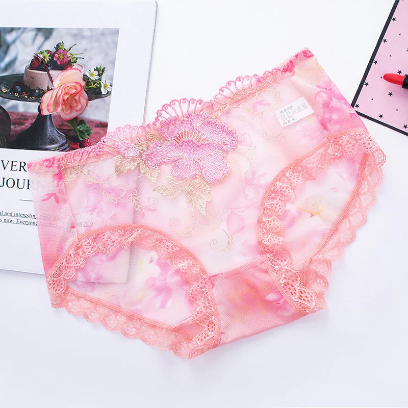 🔥Buy 7 get 7 free🔥Antibacterial cotton panty with lace embroidery - Image 9