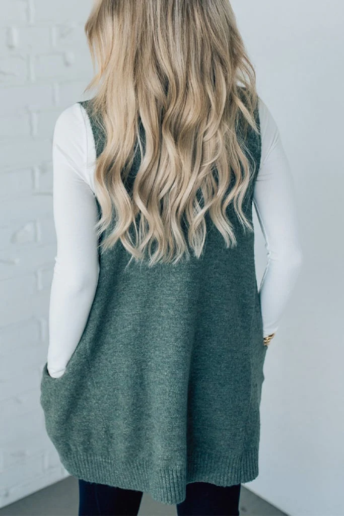 Cozy Pocket Sweater Vest | Buy 2 Free Shipping - Image 7