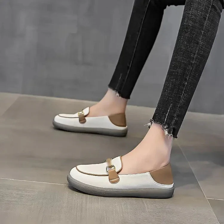 Women's Italian Leather Soft Sole Walking Shoes - Buy two pairs and get free shipping! - Image 12