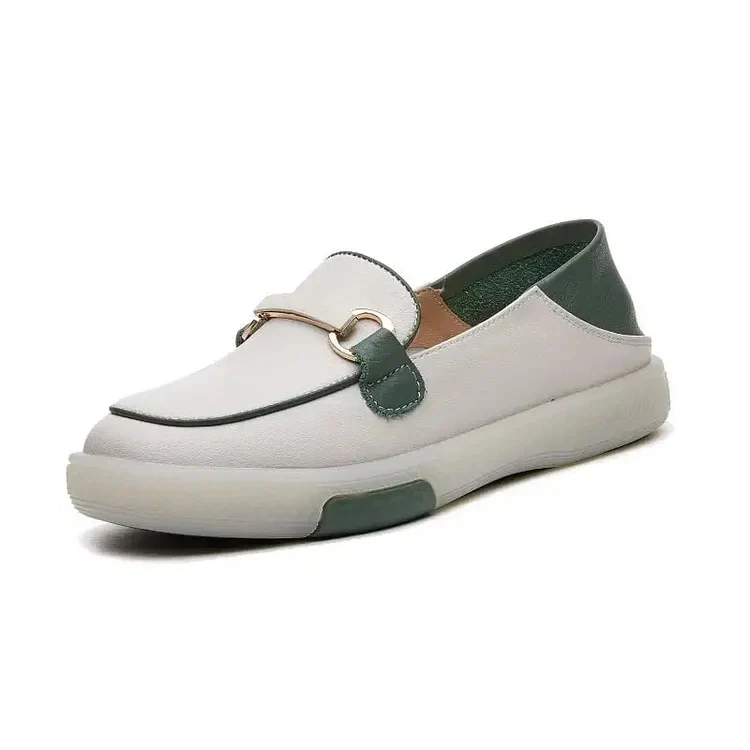 Women's Italian Leather Soft Sole Walking Shoes - Buy two pairs and get free shipping! - Image 3