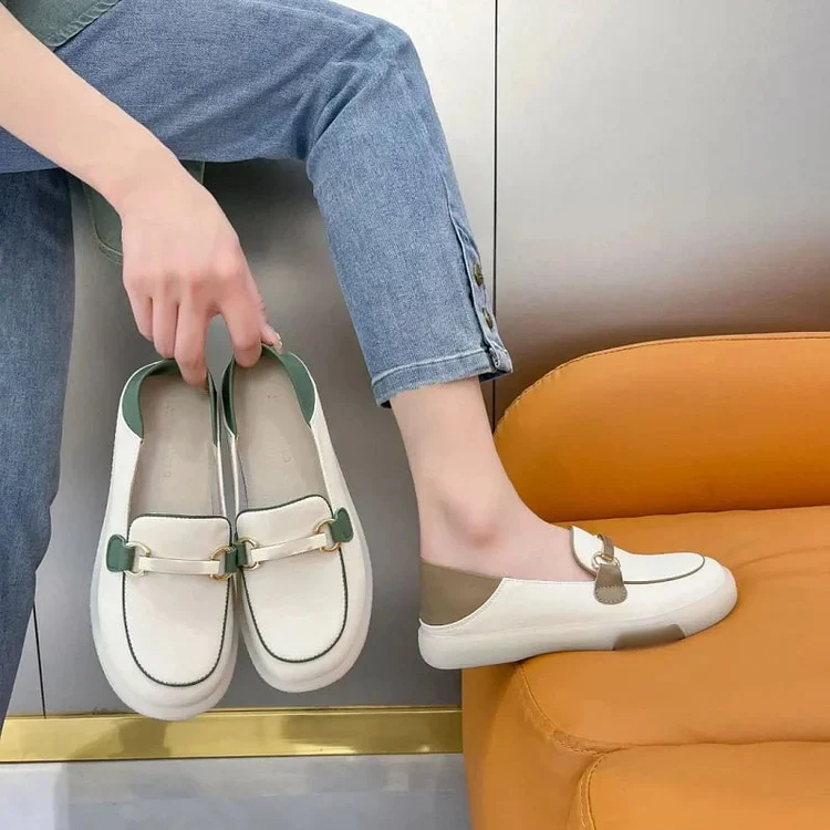 Women's Italian Leather Soft Sole Walking Shoes - Buy two pairs and get free shipping! - Image 6