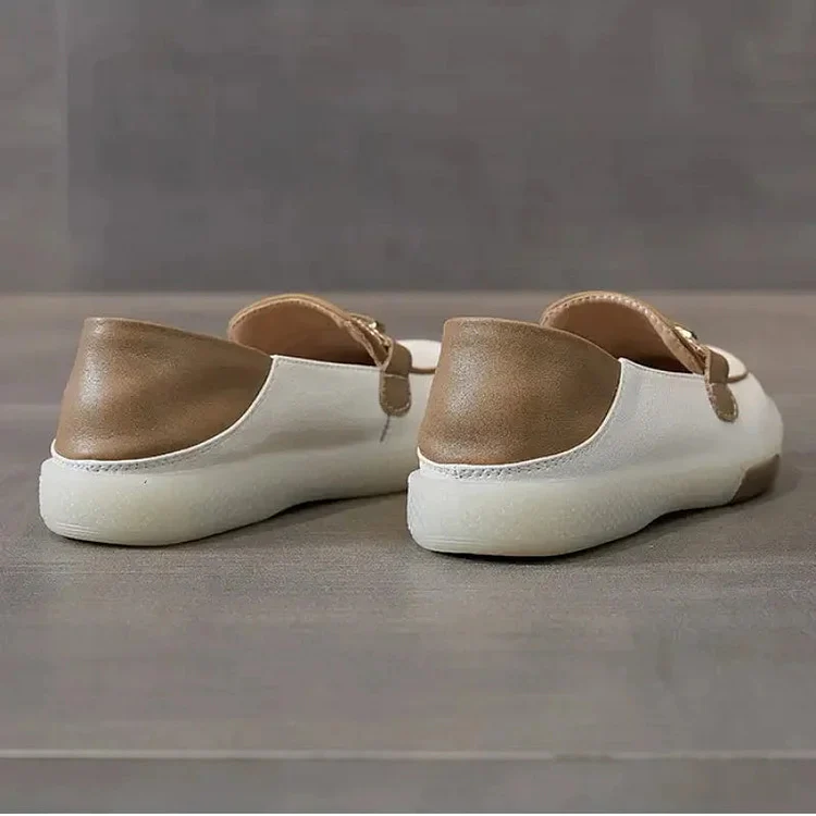 Women's Italian Leather Soft Sole Walking Shoes - Buy two pairs and get free shipping! - Image 7