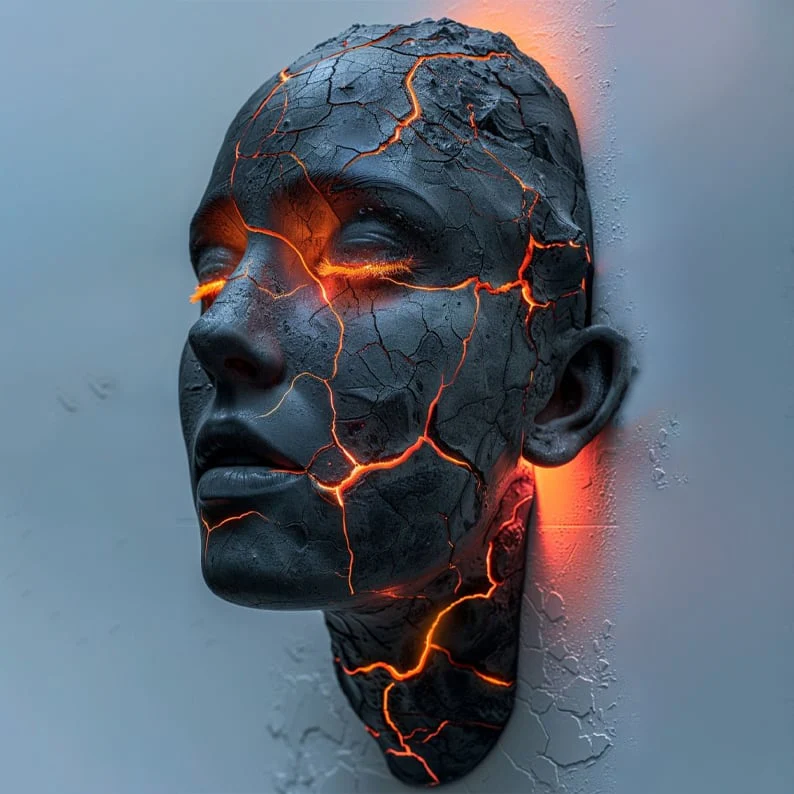 Cracked Soul Wall Light - Image 3