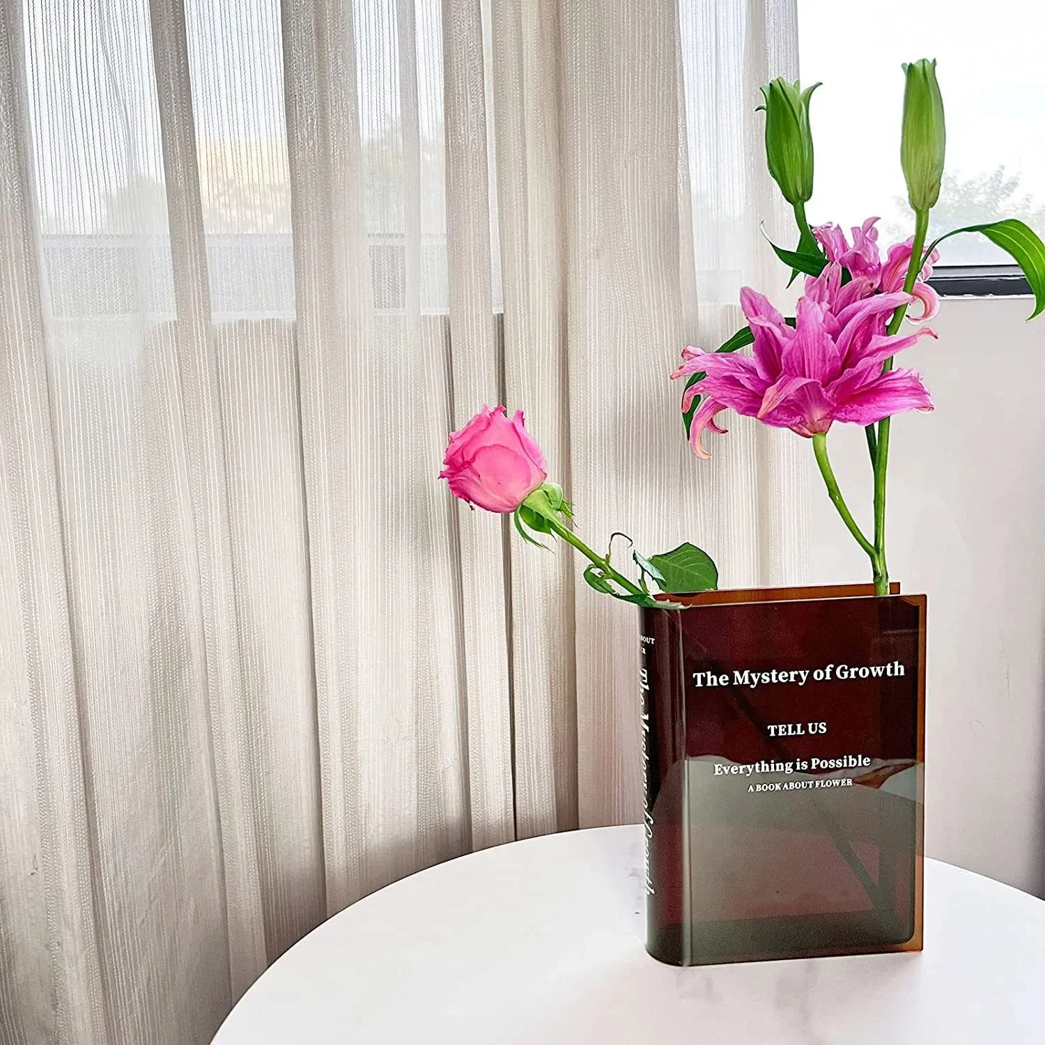 Books About Flowers - Book Vase - Image 12