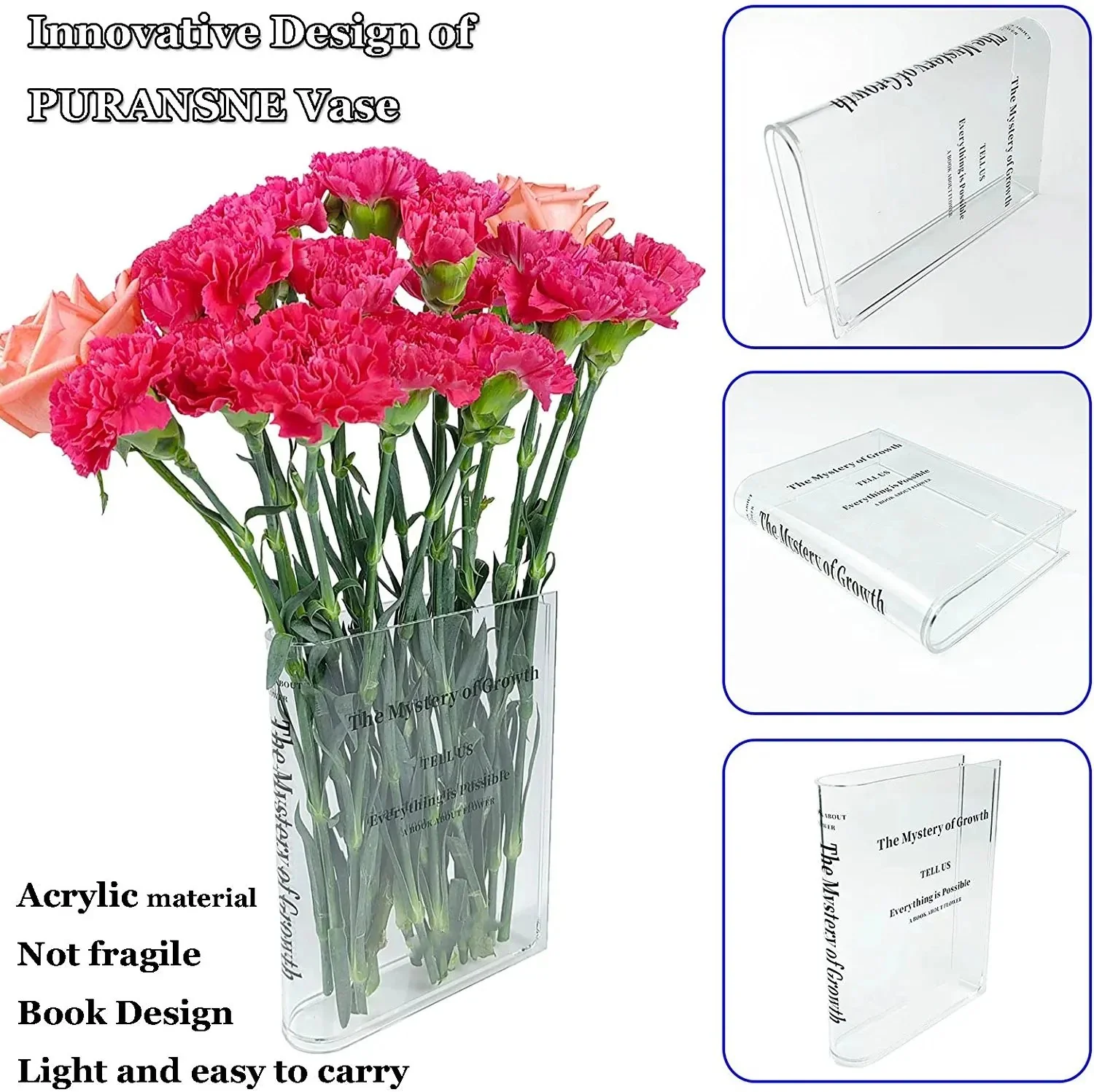 Books About Flowers - Book Vase - Image 8