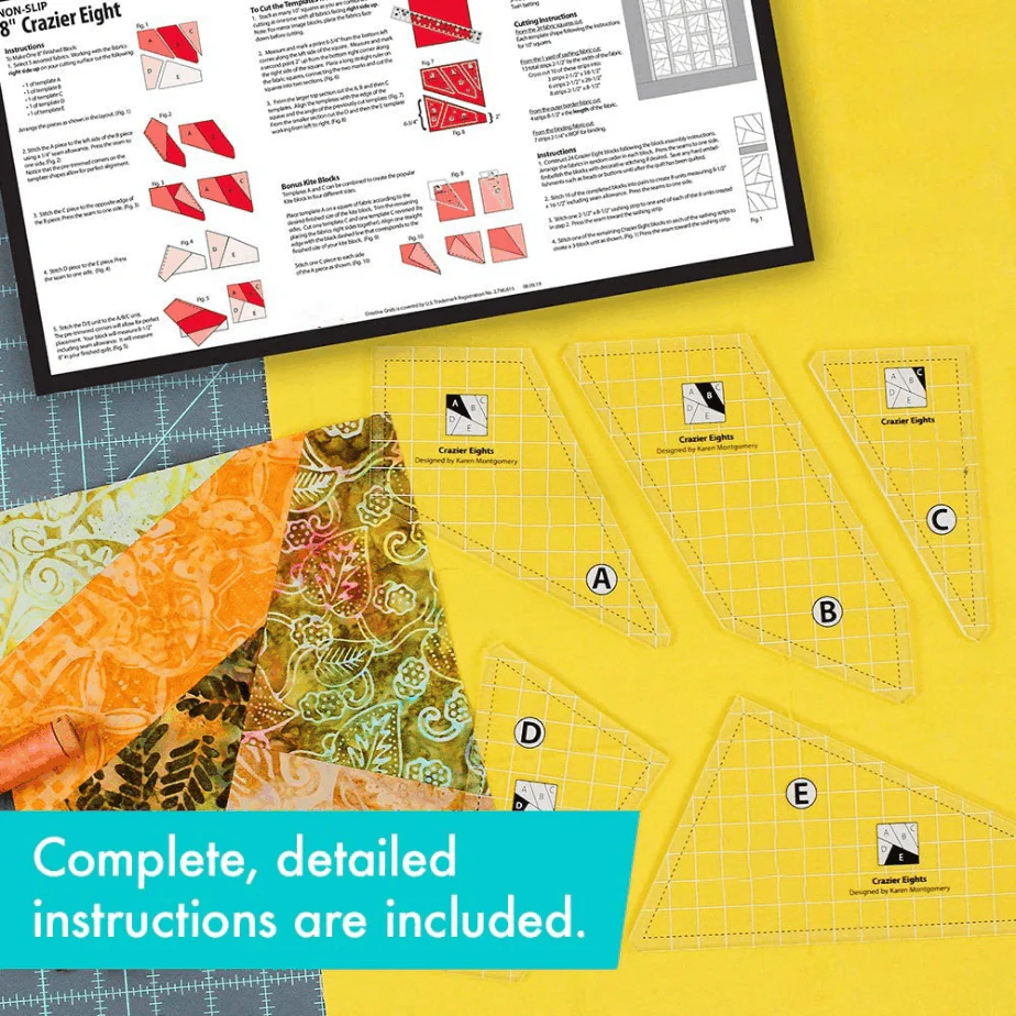 Creative Quilting Cutting Template - Image 12