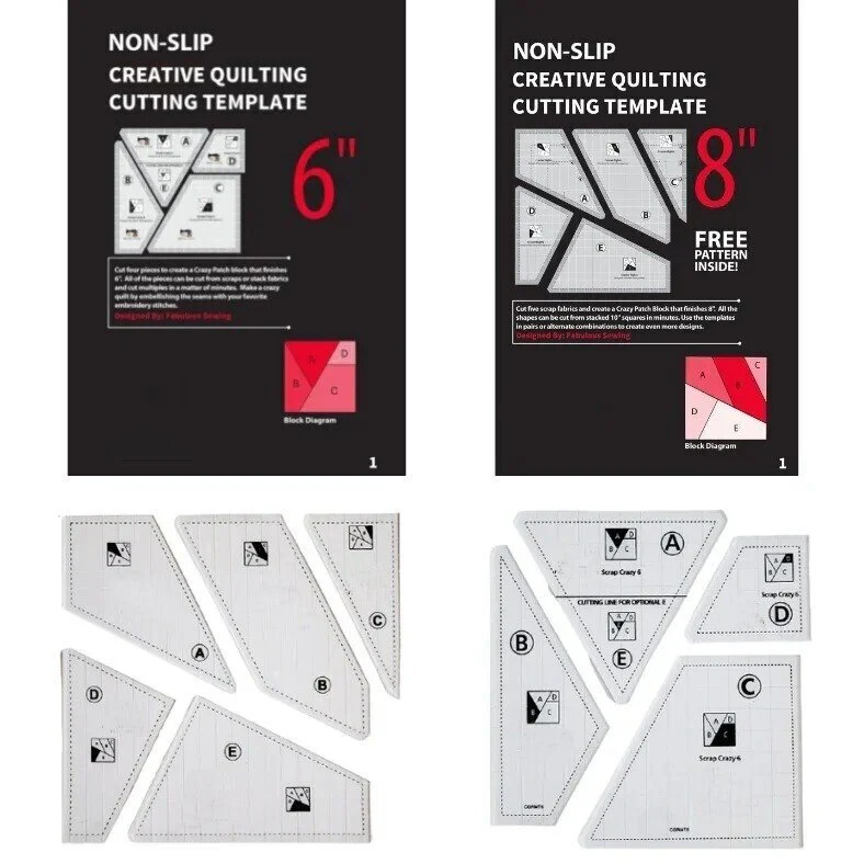 Creative Quilting Cutting Template - Image 4