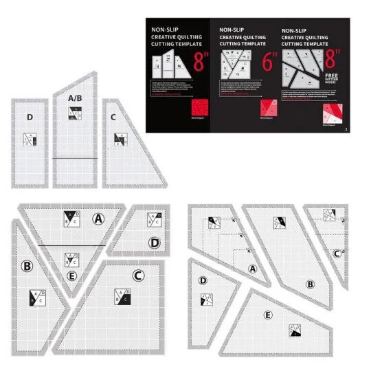 Creative Quilting Cutting Template - Image 5
