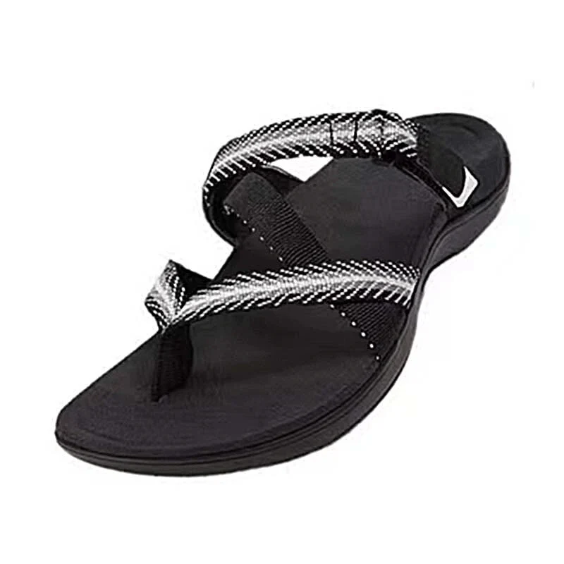 Cross Thong Sandals - Image 3
