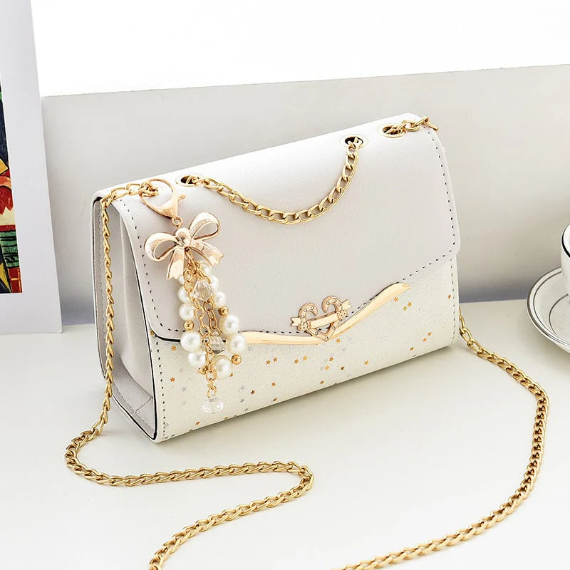 Crossbody Sequined Shoulder Bag - Image 10