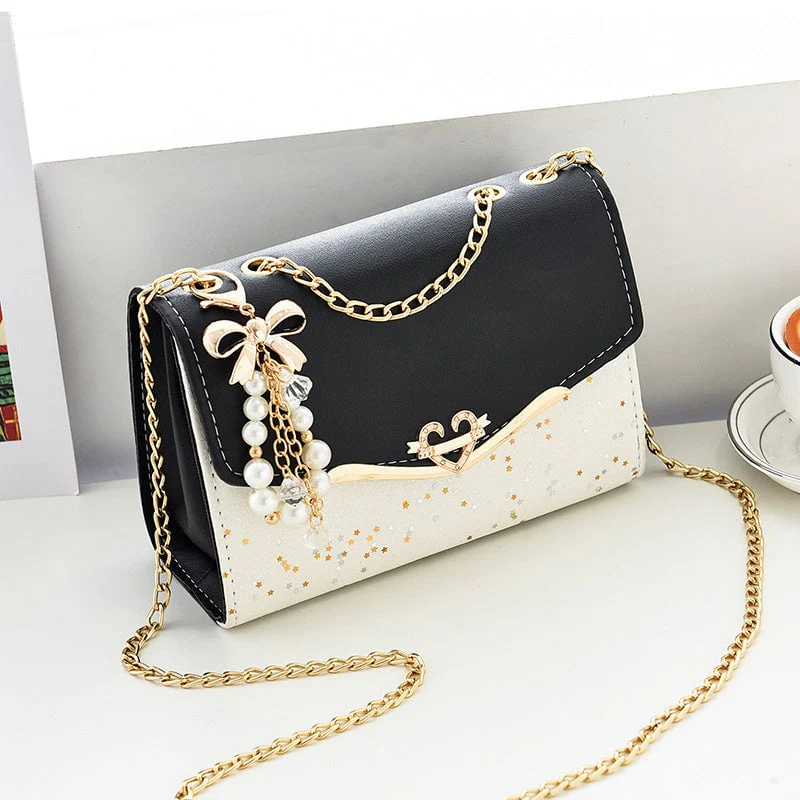 Crossbody Sequined Shoulder Bag - Image 12