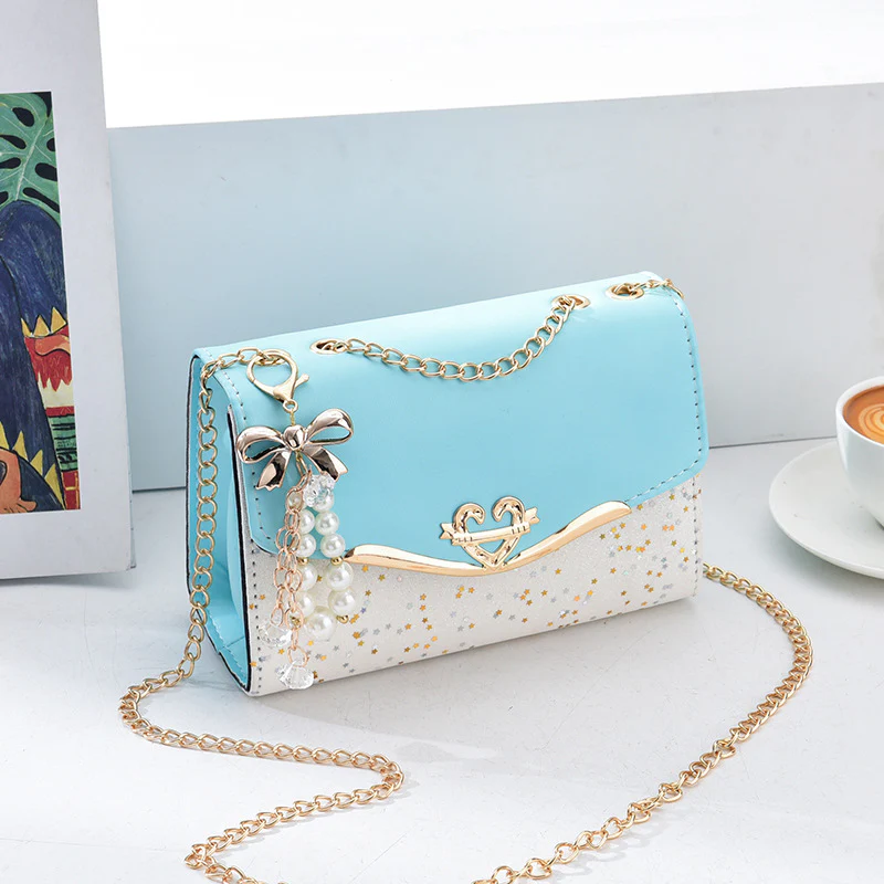 Crossbody Sequined Shoulder Bag - Image 13