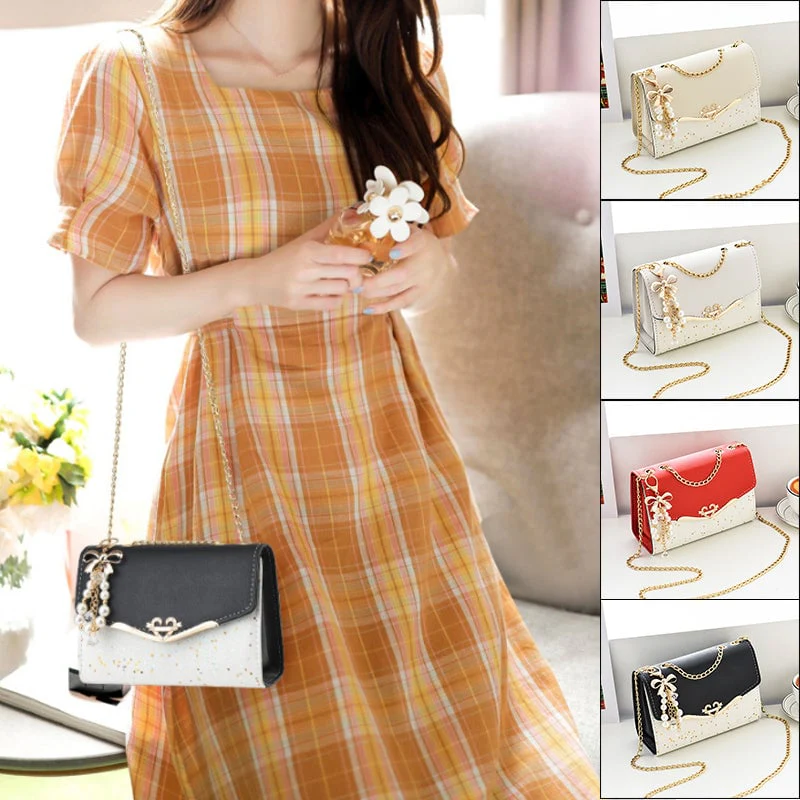 Crossbody Sequined Shoulder Bag - Image 15