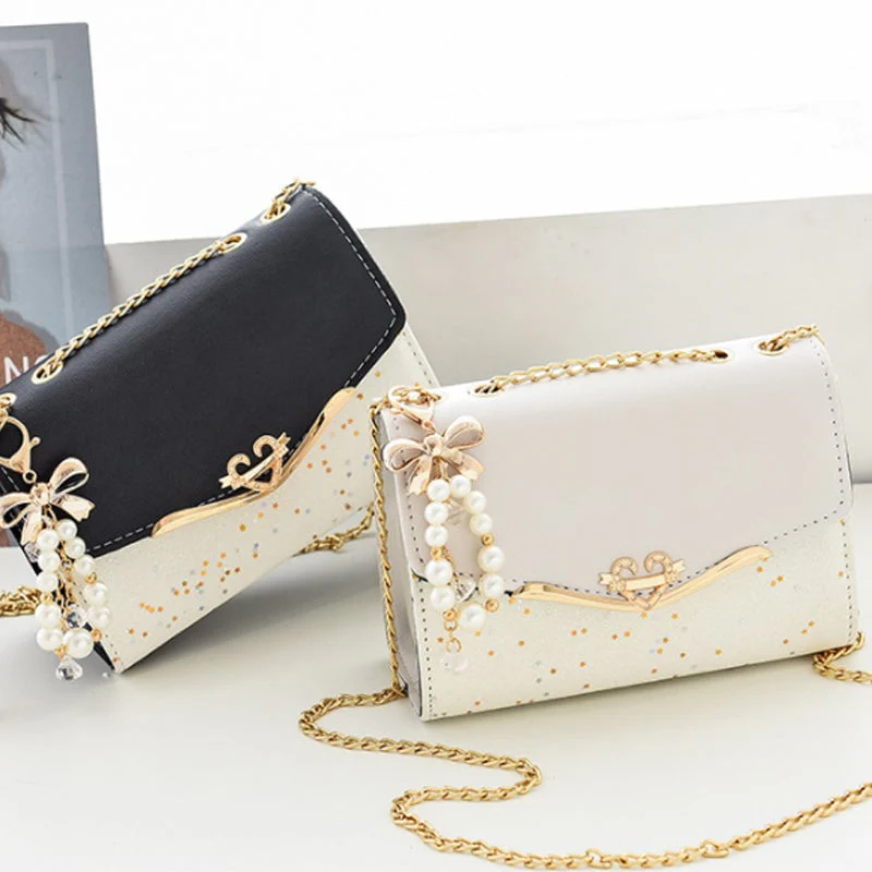 Crossbody Sequined Shoulder Bag - Image 6
