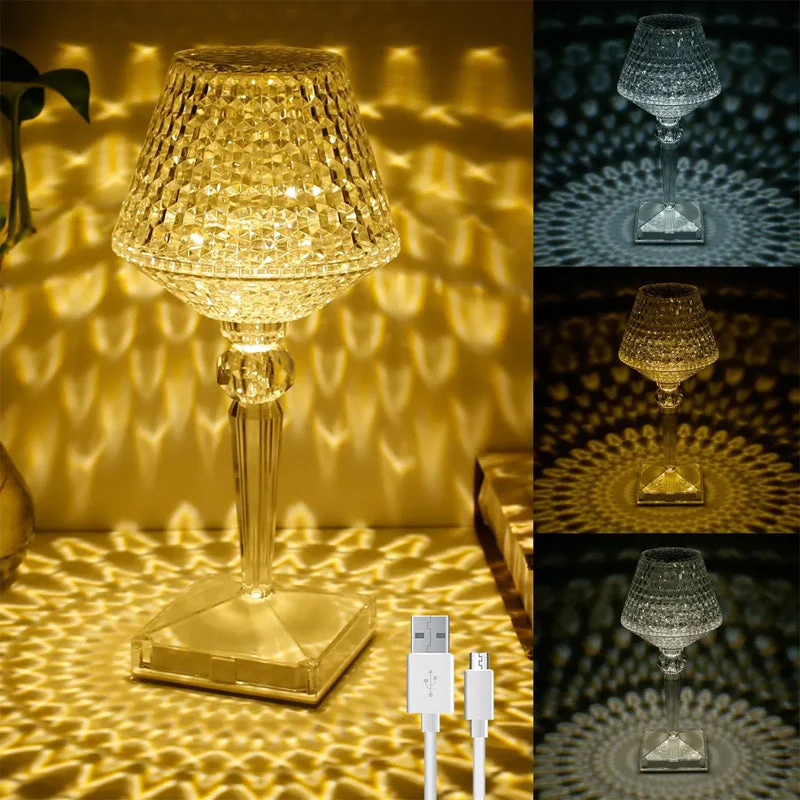 Crystal Table Lamp - Image 2