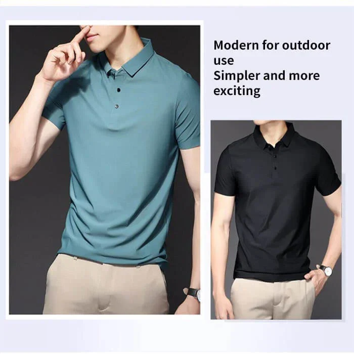 🎁2024Hot Sale🎁Men's Cool Quick Dry Polo Shirt - Buy two and get free shipping! - Image 10