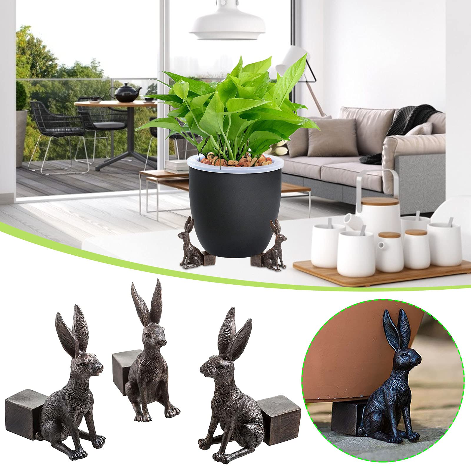 Cute Animal Shaped Pots Feet(🔥set of 3) - Image 5