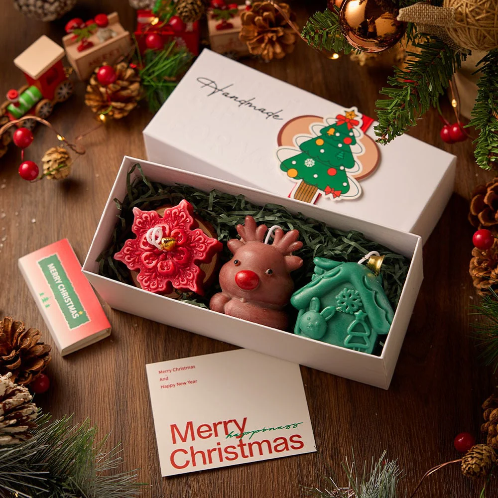 🕯️Cute Festive Scented Candles | Handmade Christmas Gift Set - Aromatherapy & Perfect Holiday Decor(Buy 2 Get 10% OFF) - Image 12