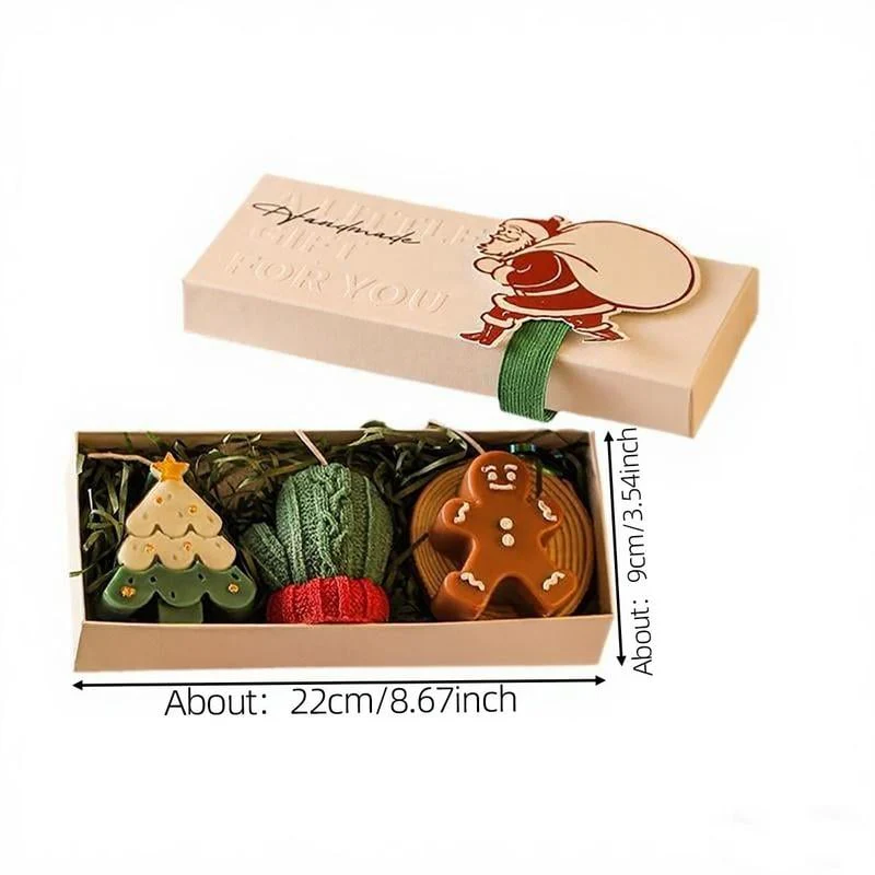 🕯️Cute Festive Scented Candles | Handmade Christmas Gift Set - Aromatherapy & Perfect Holiday Decor(Buy 2 Get 10% OFF) - Image 2