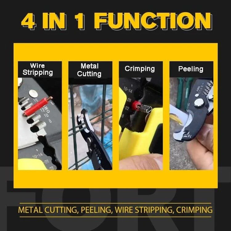 4 in 1 Wire Cutting Pliers - Image 2