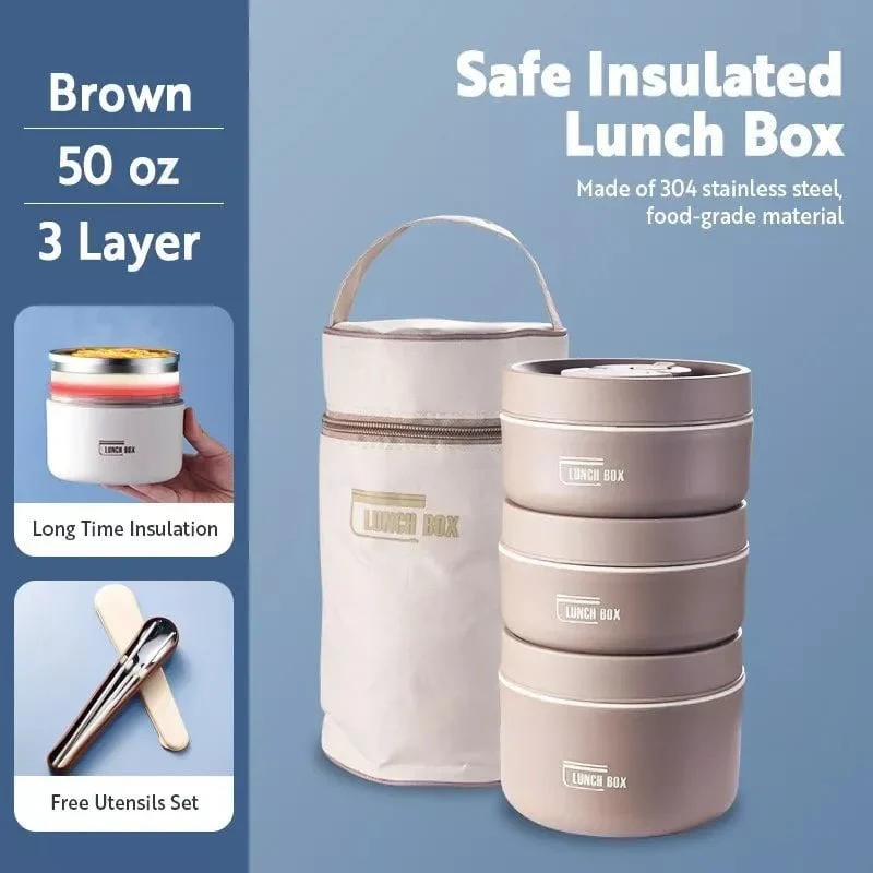 ( Promotion 49% OFF) Portable Insulated Lunch Container Set - BUY 2 FREE SHIPPING - Image 12