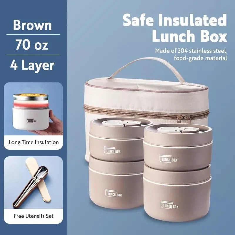 ( Promotion 49% OFF) Portable Insulated Lunch Container Set - BUY 2 FREE SHIPPING - Image 13