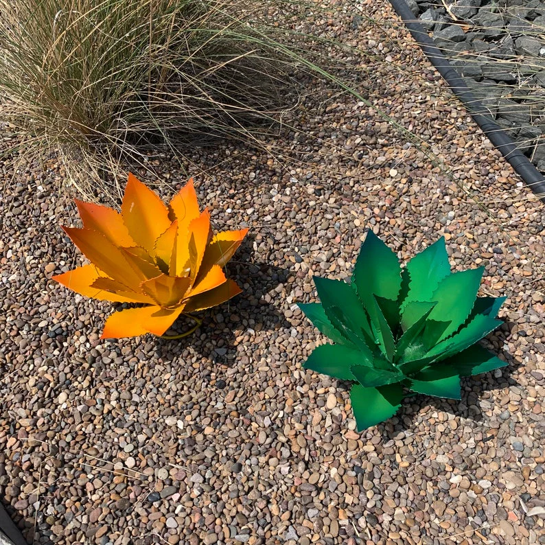 Decorative metal plant agave - Garden Art - Image 2