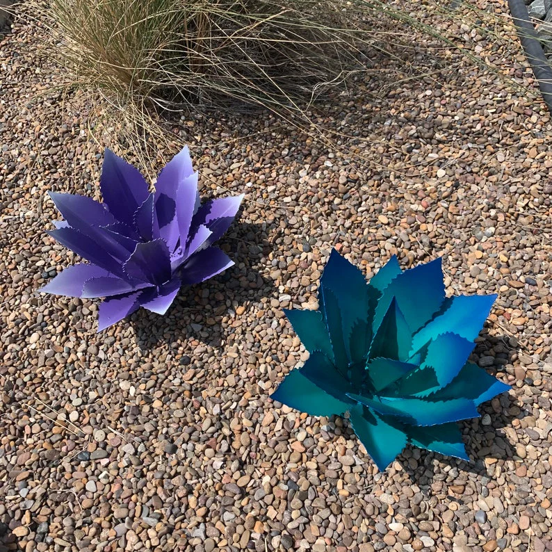 Decorative metal plant agave - Garden Art - Image 5