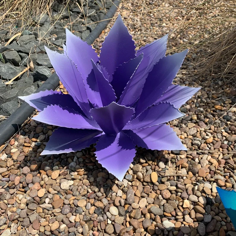 Decorative metal plant agave - Garden Art - Image 7