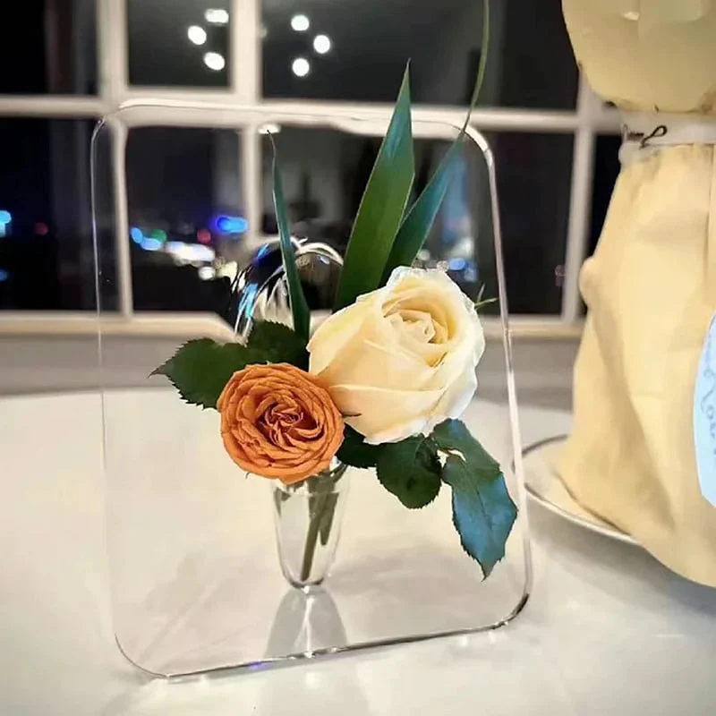 Desktop Photo Frame Vase - Image 6