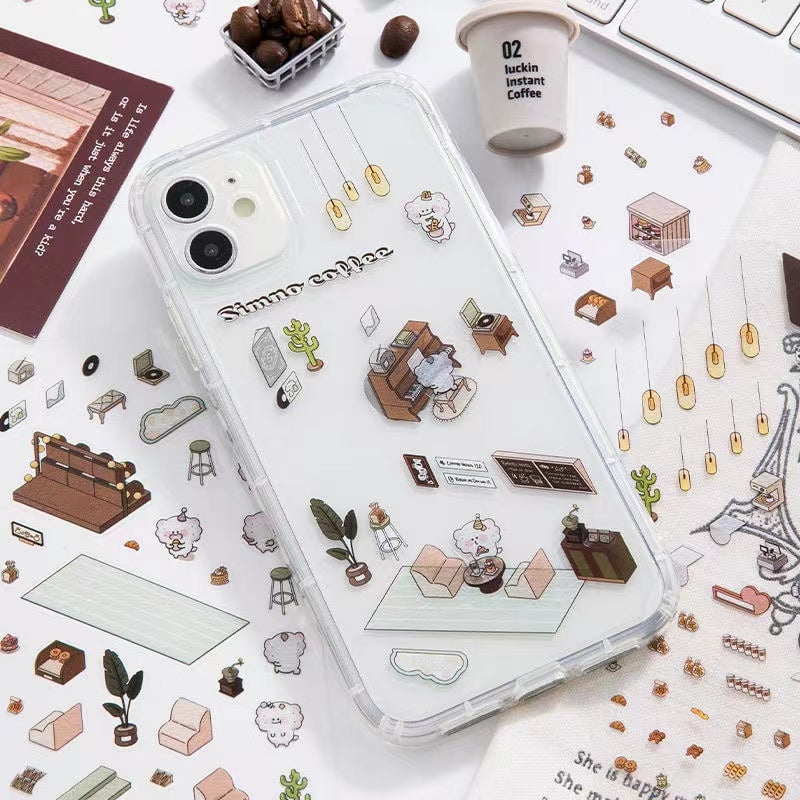 ✨DIY 3D House Stickers 🎁Give away free A pair of tweezers - Image 14