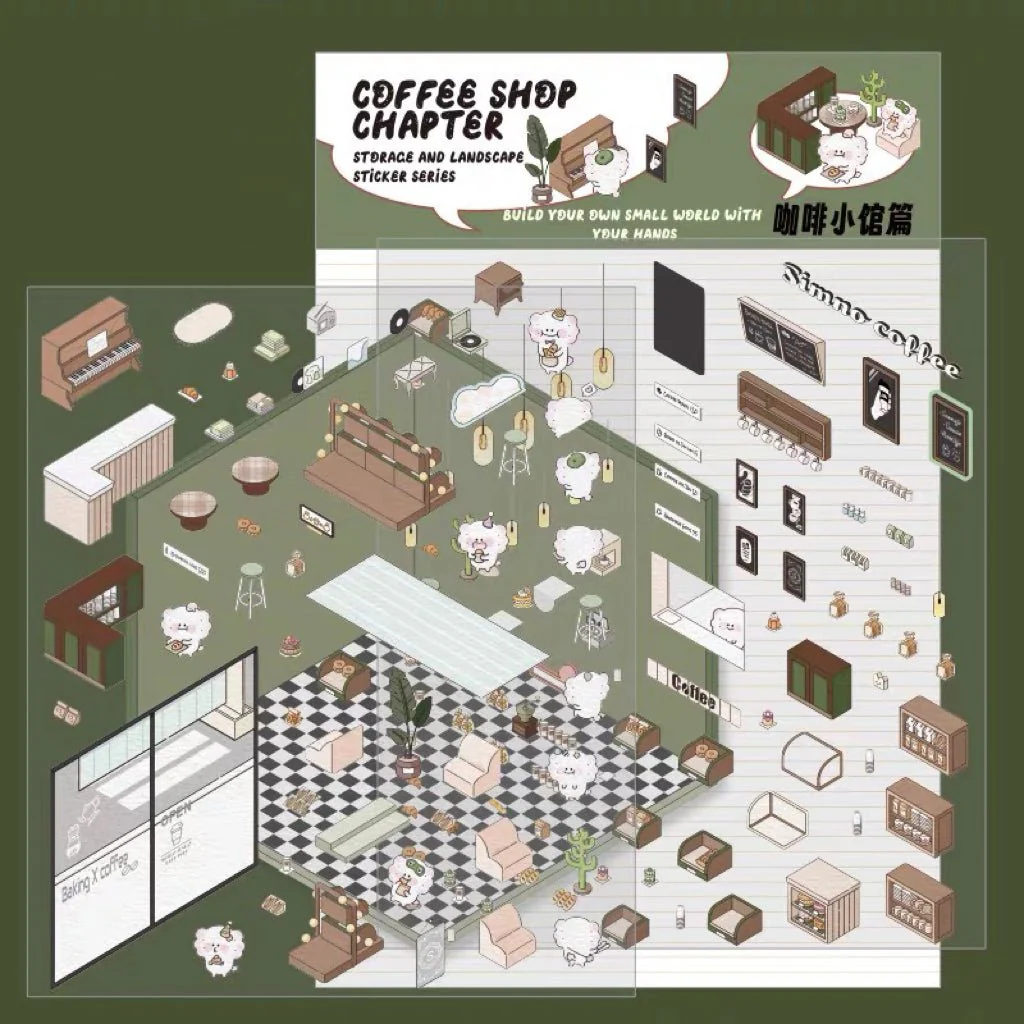 ✨DIY 3D House Stickers 🎁Give away free A pair of tweezers - Image 19