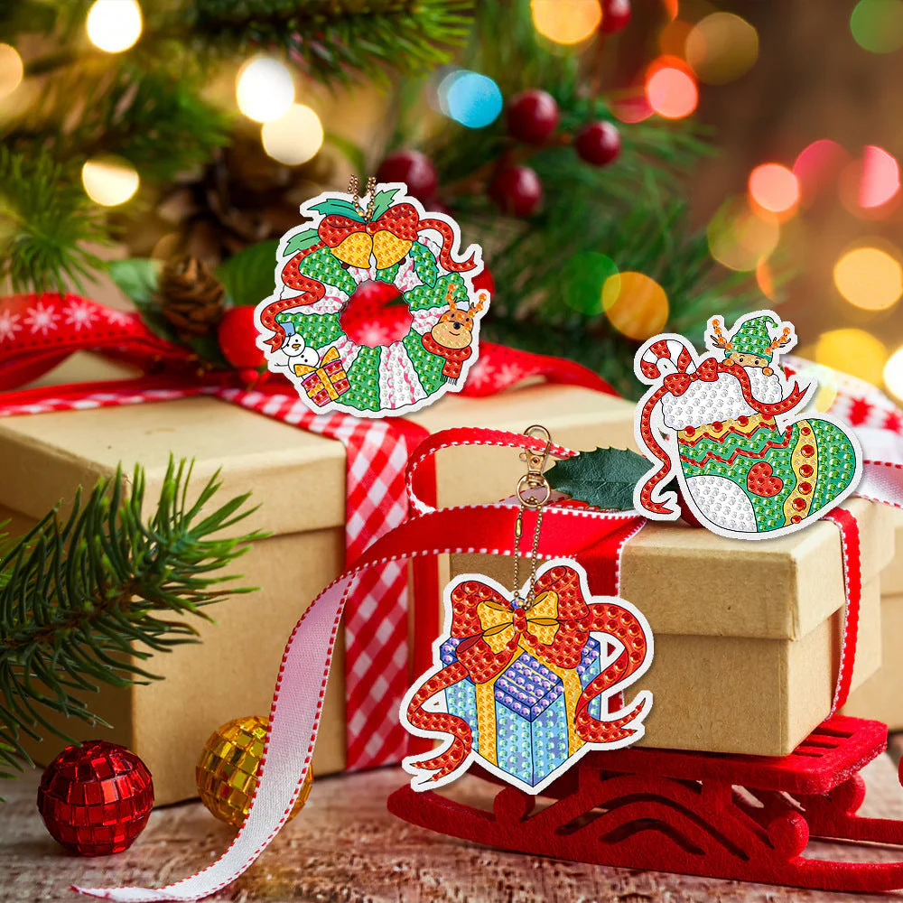🎁Christmas DIY Diamond Painting Keychain - Image 10