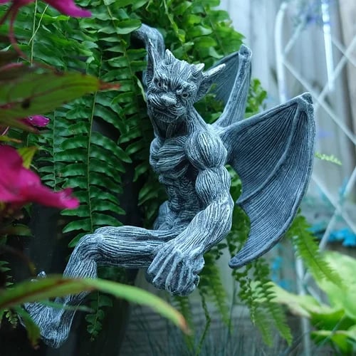 🔥 Dragon Winged Gargoyle Fence Hanger - Image 8