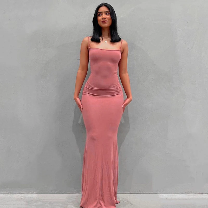 đ„SOFT LOUNGE LONG SLIP DRESS - Image 10