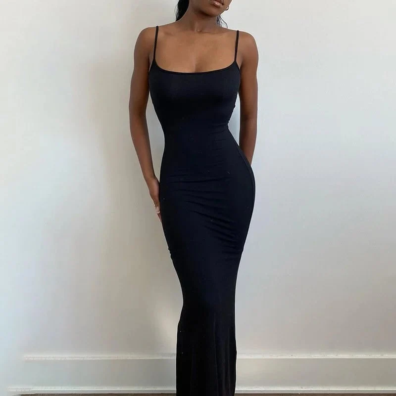 đ„SOFT LOUNGE LONG SLIP DRESS - Image 5