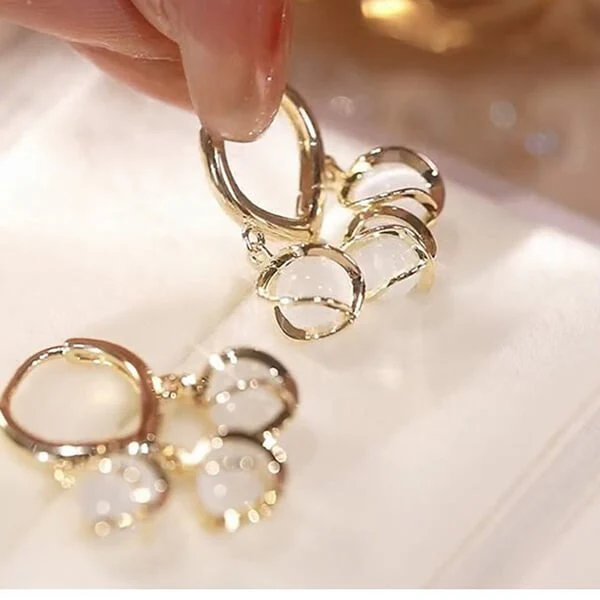 Small fresh temperament simple ear buckle - Image 13