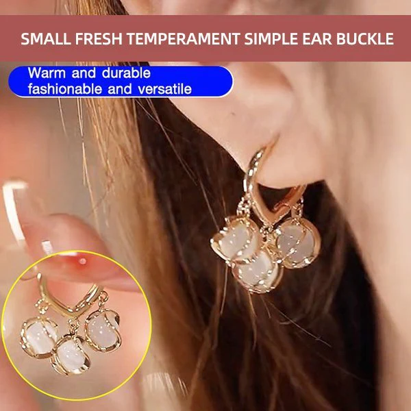 Small fresh temperament simple ear buckle - Image 2